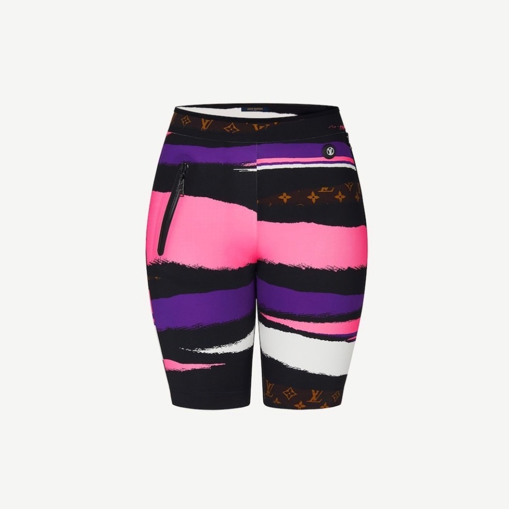 Louis vuitton MACRO EPI CYCLING SHORTS (36) EXCLUSIVE
